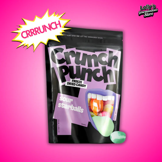 Crunch Punch Freeze Dried Candy Sour Starballs | 50g
